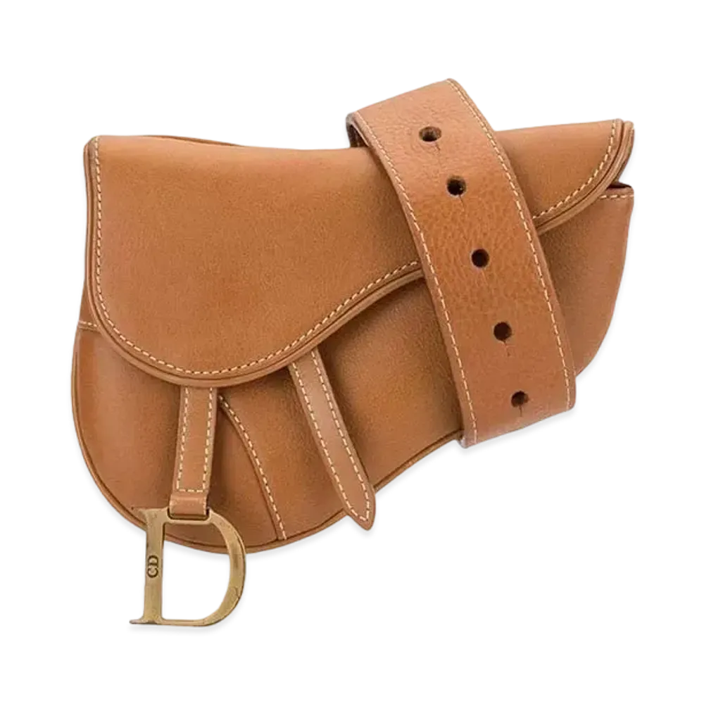 Dior Saddle Belt Bag "Camel"