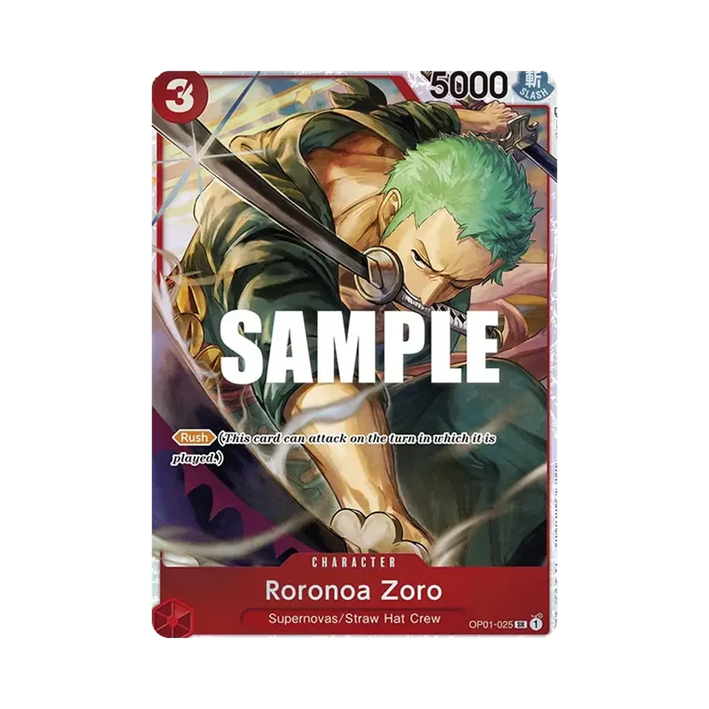 ロロノア・ゾロ SR [OP01-025]【英語版】(アルティメットデッキ「“三船長”集結」)