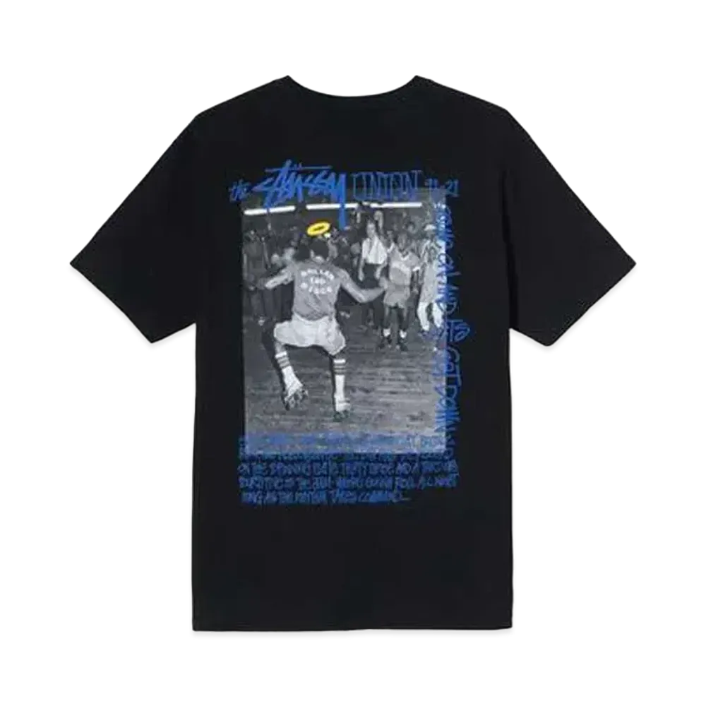 UNION x Stussy Roller Disco T-shirt "Black"