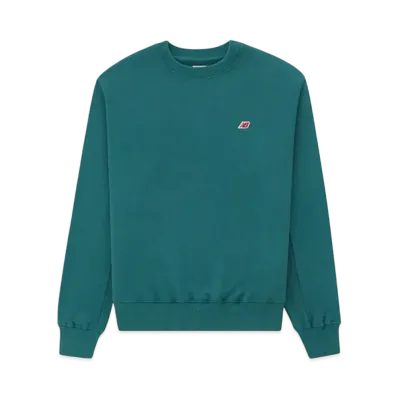 New Balance Made In Usa Core Crewneck Sweatshirt "New Spruce Heather"