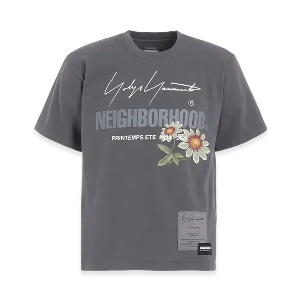 Yohji Yamamoto POUR HOMME x Neighborhood Tee SS-1 "Grey"