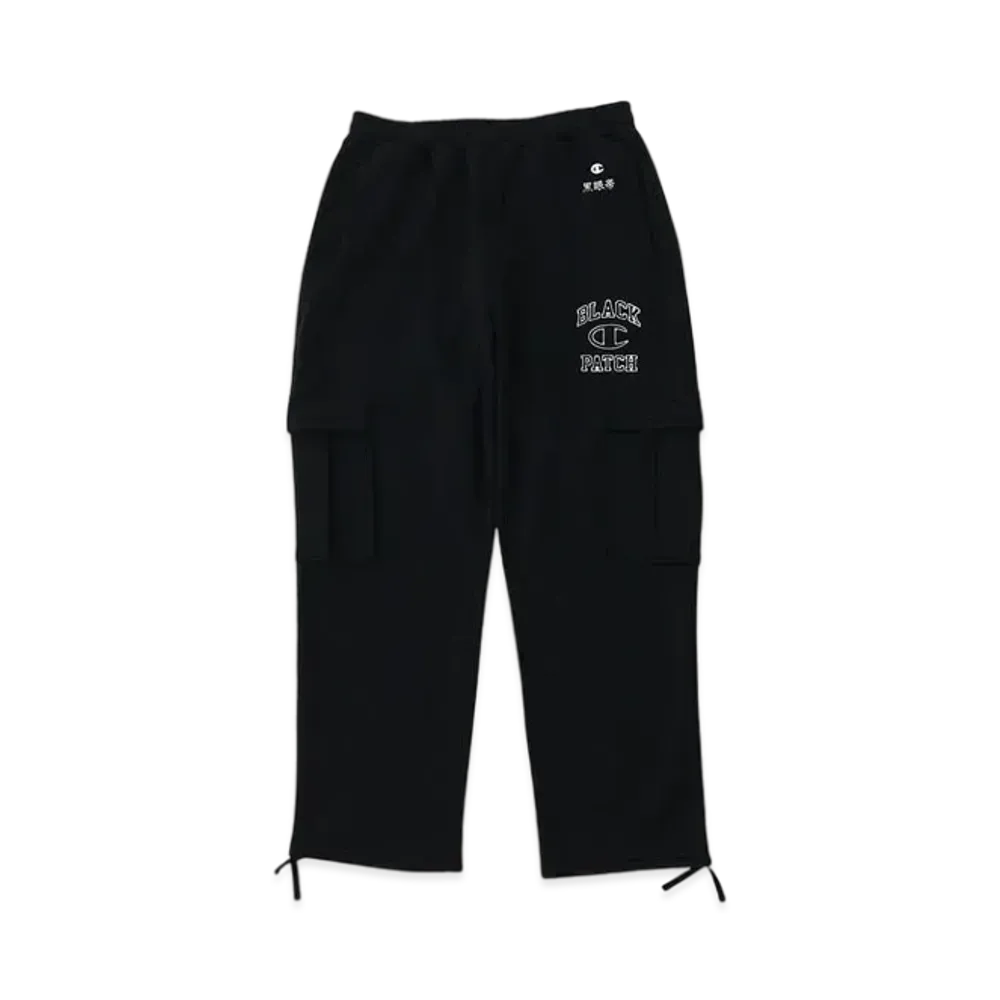 Blackeyepatch x Champion Cargo Sweat Pants "Black"