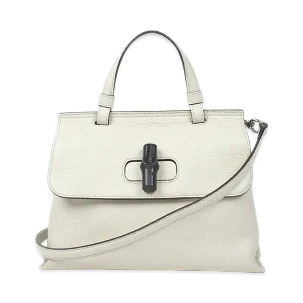 GUCCI Bamboo Daily 2WAY "White"