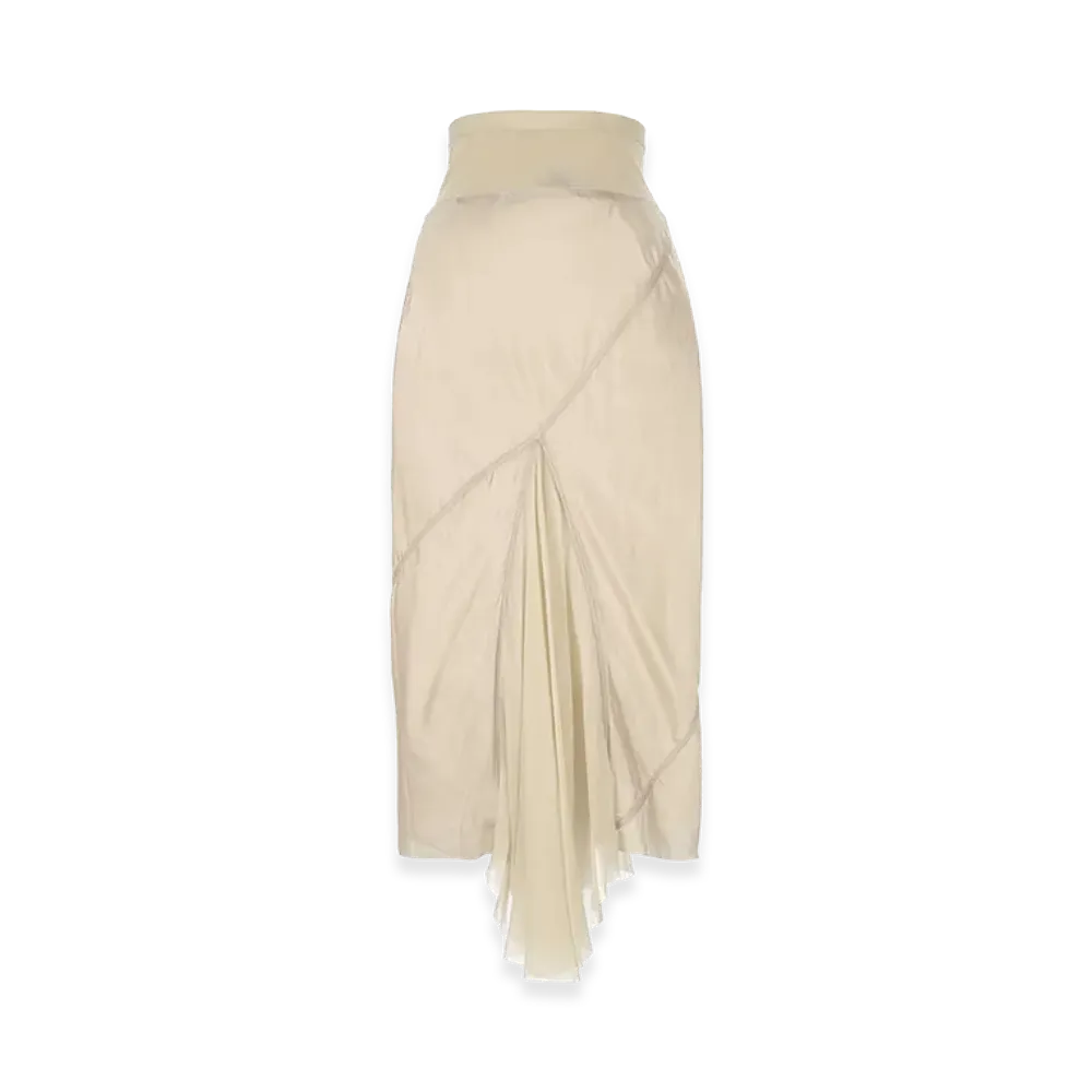 Rick Owens Women's Skirts "Beige"