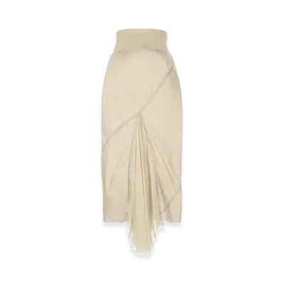 Rick Owens Women's Skirts "Beige"