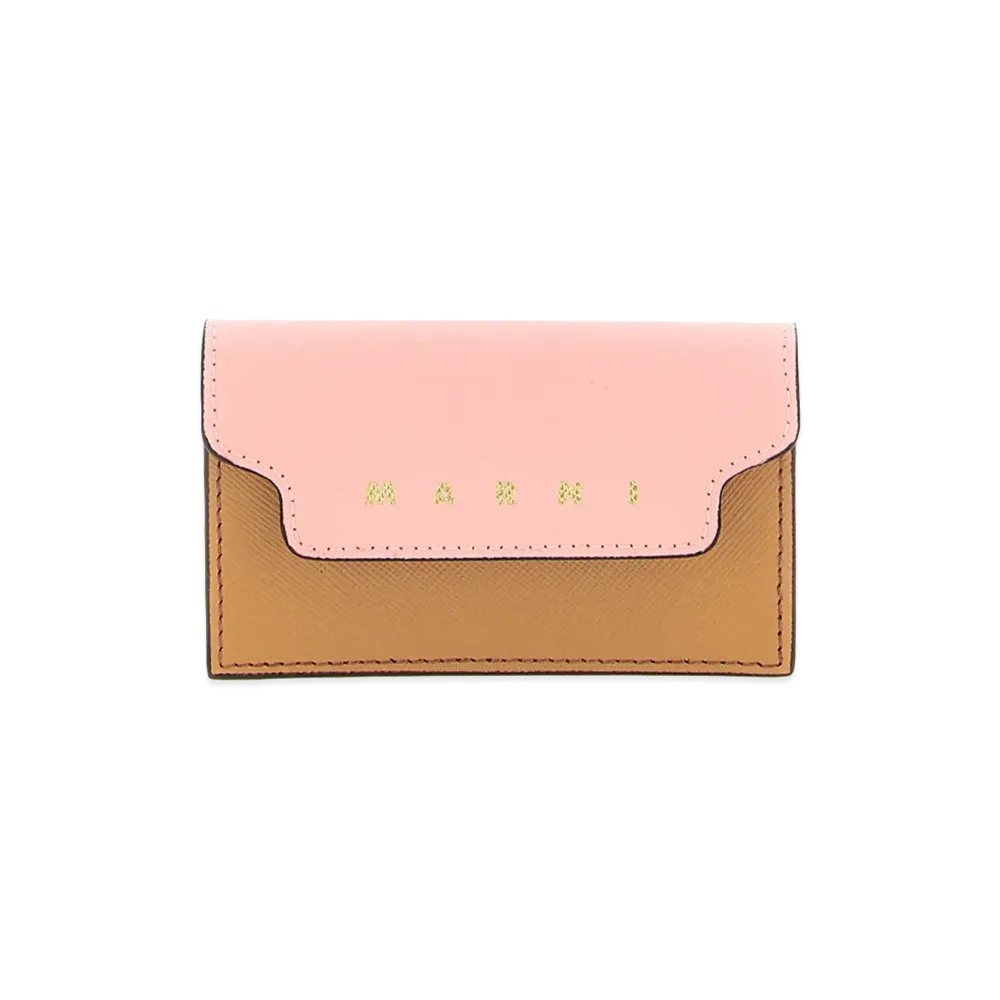 MARNI Women's Logo Business Card Holder "Multicolor"