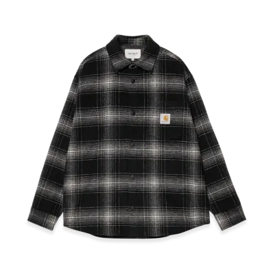 Carhartt WIP Brennan Shirt Jac "Brennan Check Black/Wax"