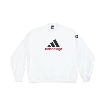adidas BALENCIAGA Sweatshirt Oversized "White"