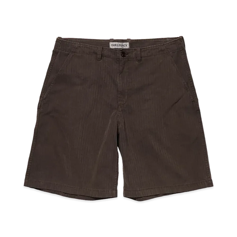 OUR LEGACY Work Shop Bahia Shorts "Carbon"
