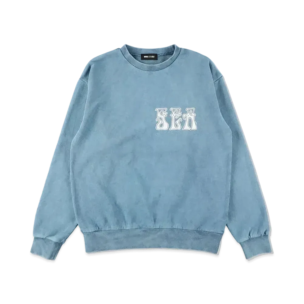 WIND AND SEA Crew Neck Sweat "Navy"