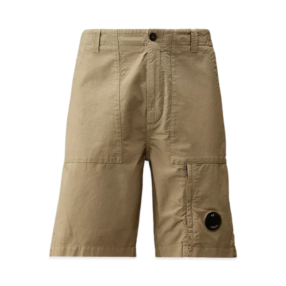C.P. Company Ottoman Shorts "Vintage Khaki Beige"