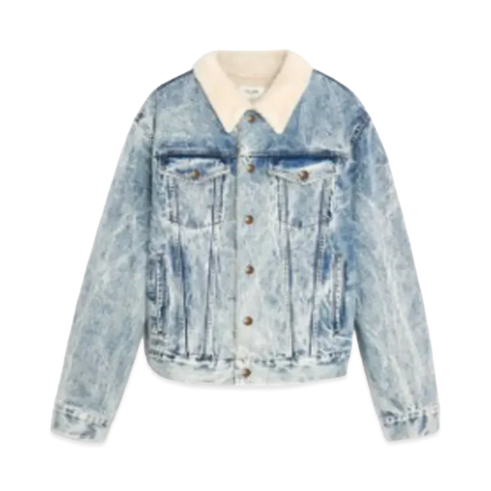 CELINE Tracker Jacket / Aged Acid Wash Denim "Aged Acid Wash"
