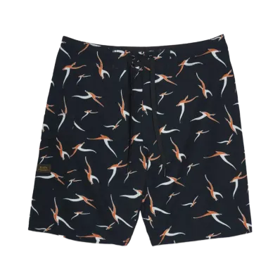 RATS BIRD SURF SHORT "BLACK"