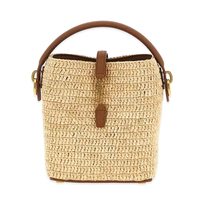 Saint Laurent Women's Le 37 Mini Bucket Bag "Beige"