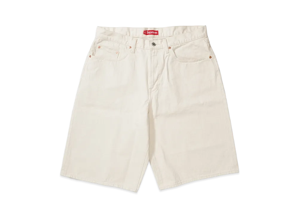 Supreme Baggy Selvedge Denim Short (26SS) "Natural"