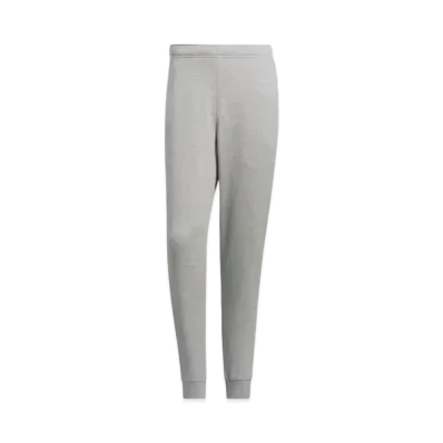 adidas Essentials Plus Regular Fit Small Logo French Terry Cuff Pants "Medium Grey Heather"