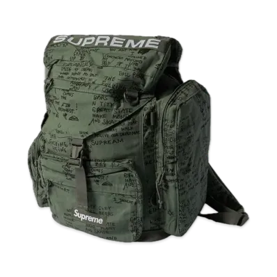 Supreme Field Backpack "Olive Gonz" (23SS)