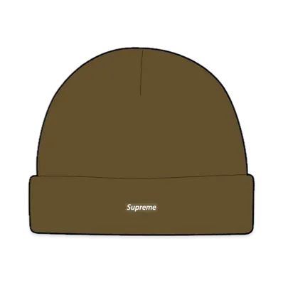 Supreme Mohair Beanie "Dark Khaki" (23FW)