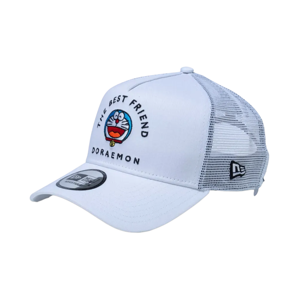 NEW ERA x Doraemon 9Forty A-Frame Tracker Doraemon The Best Friend "White"