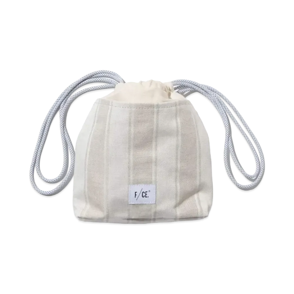 F/CE. W.R Linen Purse "Ivory"