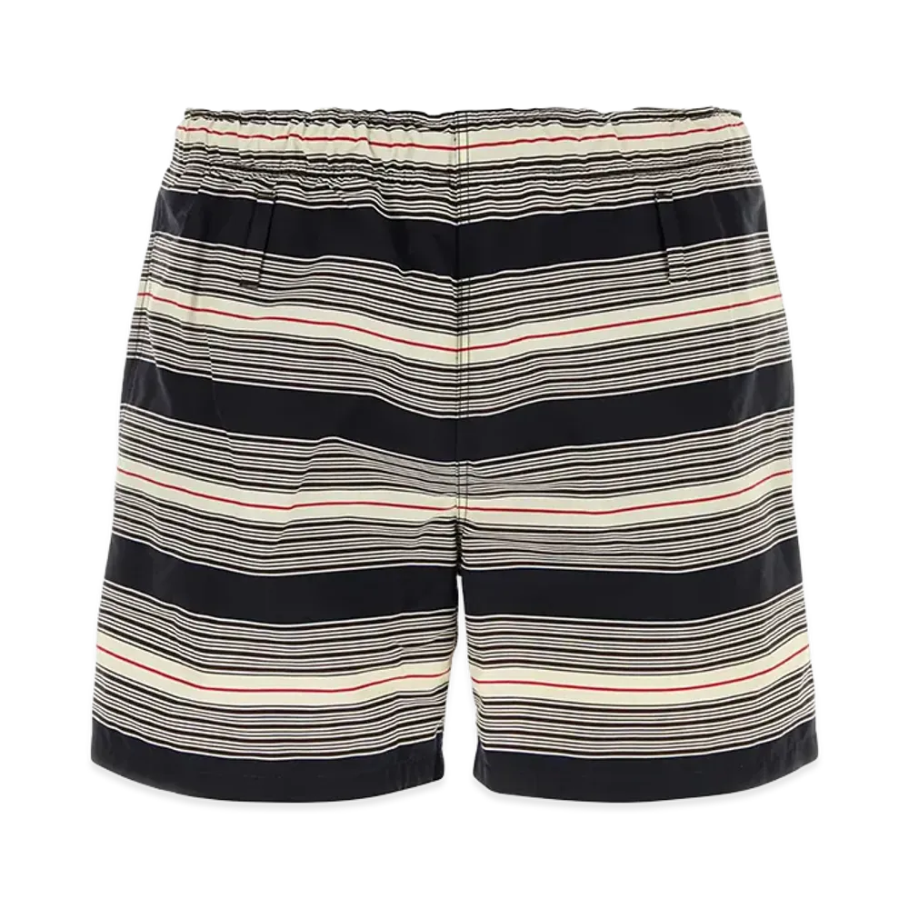 PRADA Embroidered Nylon Swimming Shorts "Blue"