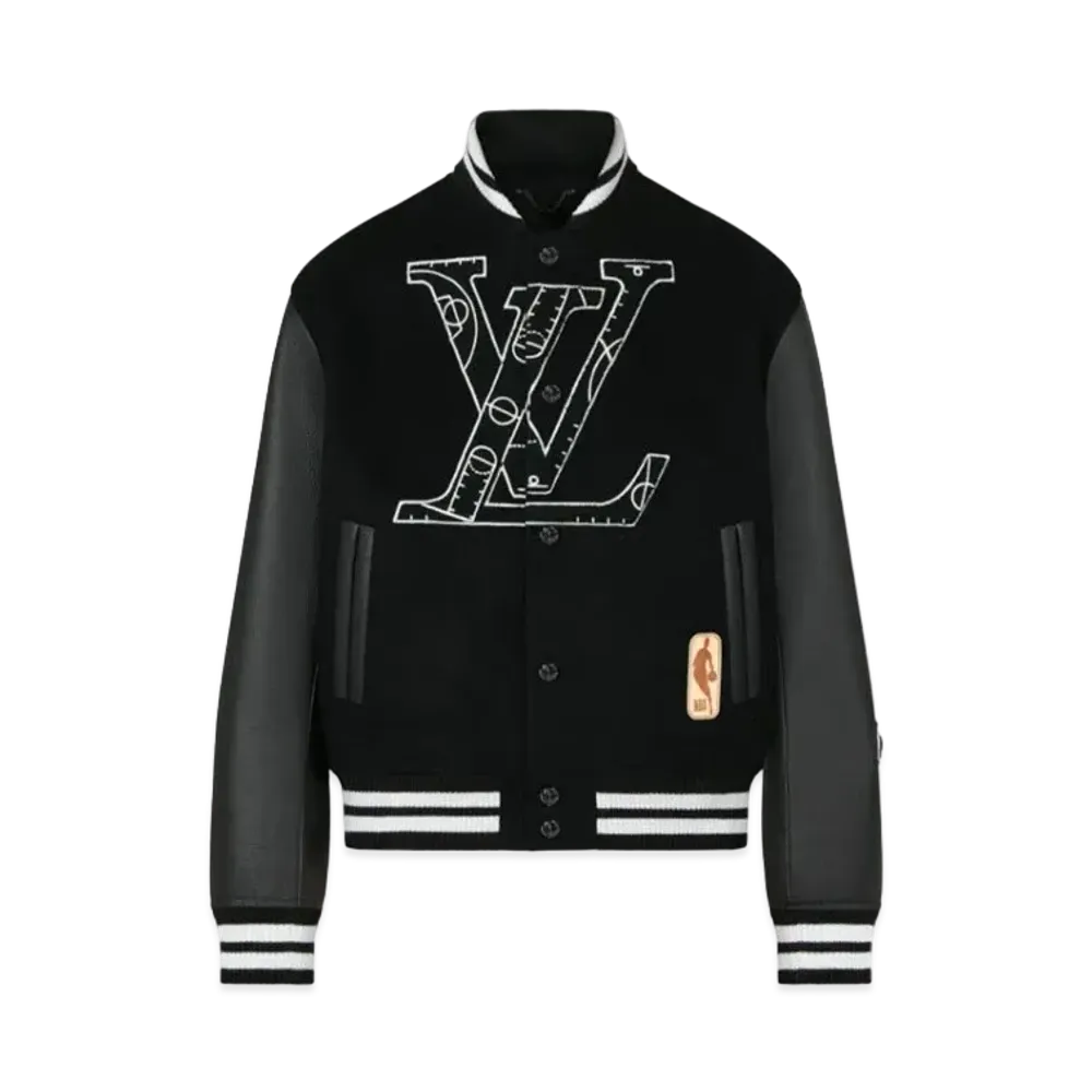 Louis Vuitton LVxNBA Leather Basketball Jacket
