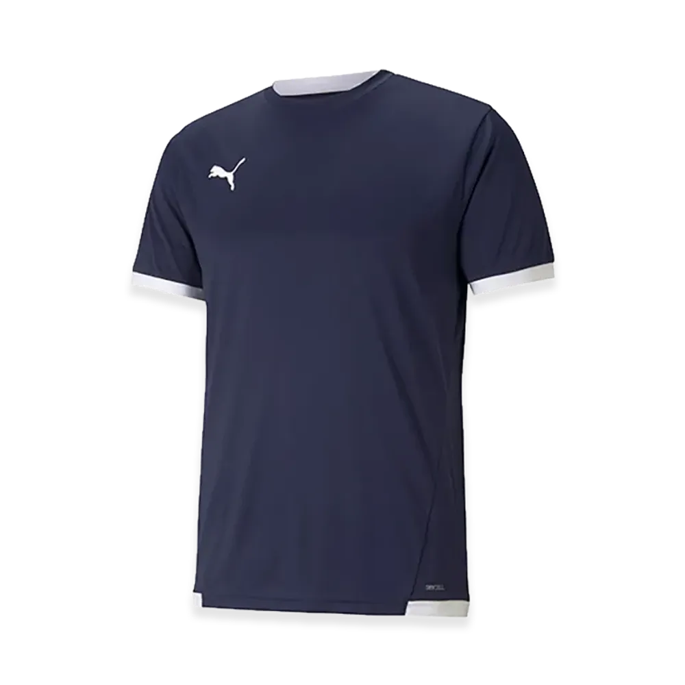 PUMA teamLIGA Match Shirt "Peacoat/Puma White"