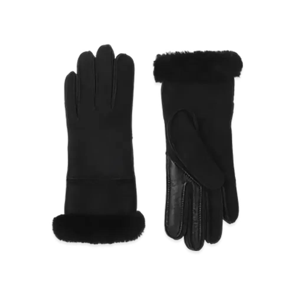 UGG Australia Sheepskin Seamed Glove "Black"