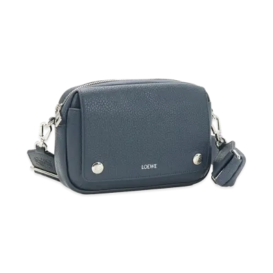 LOEWE Pebble Messenger Bag Small Shoulder Bag "Indigo Dye"