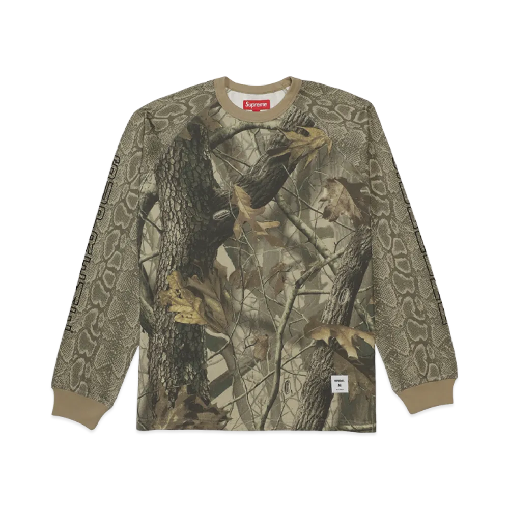Supreme Wildlife Camo Raglan L/S Top "Realtree Hardwoods Camo"
