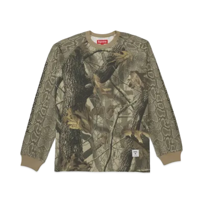 Supreme Wildlife Camo Raglan L/S Top "Realtree Hardwoods Camo"
