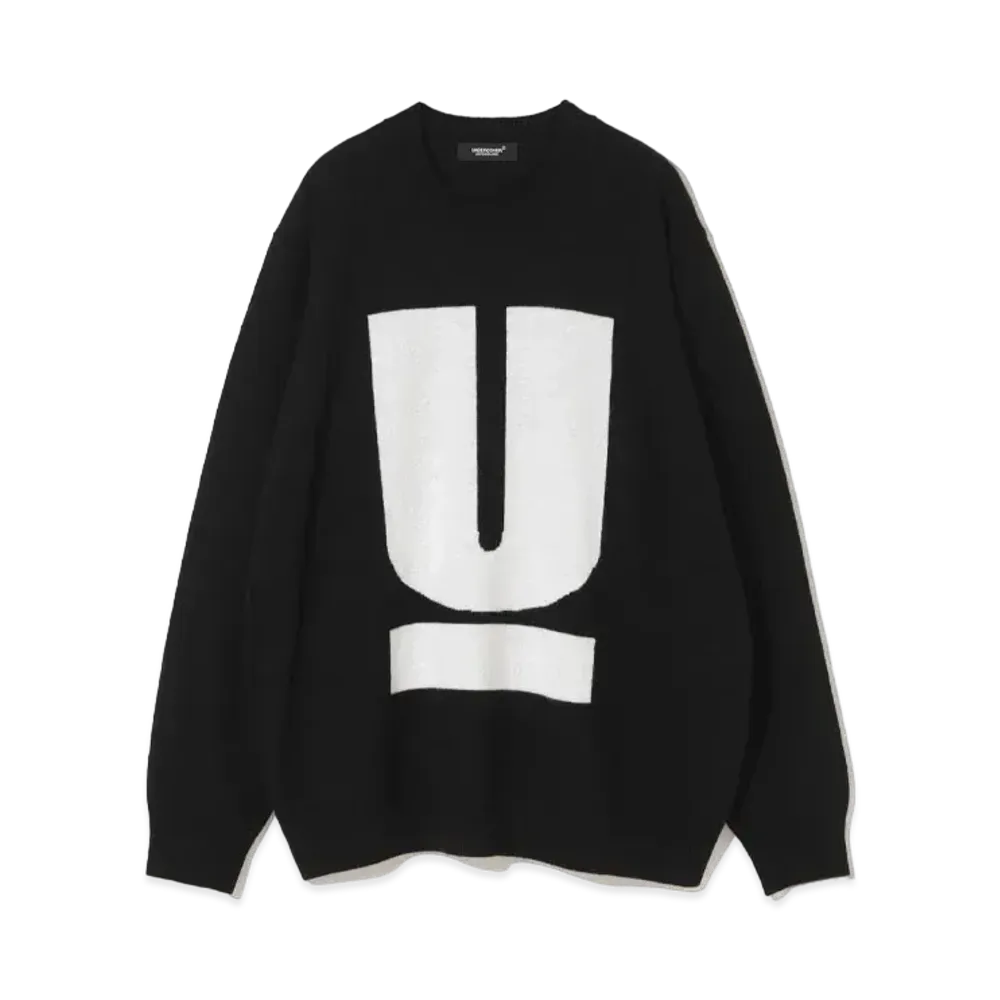 UNDERCOVER Wool Knit Pullover "Black"