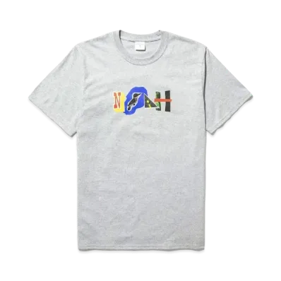 Noah Paper Cut Tee "Grey"