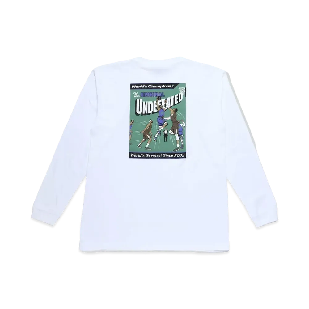 UNDEFEATED THE ORIGINAL L/S TEE VENEER - UL20108 "White"