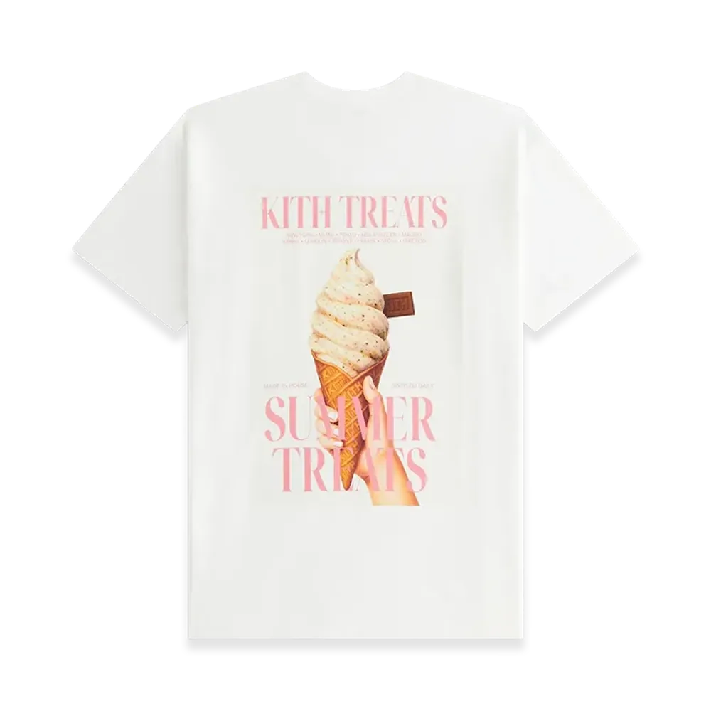 Kith Treats Swirl Pocket Tee "White"