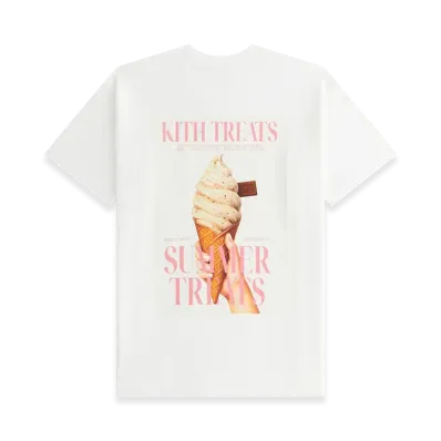 Kith Treats Swirl Pocket Tee "White"