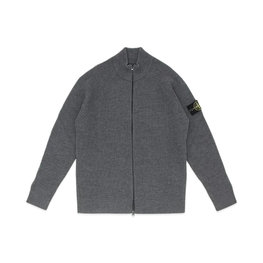Stone Island Full Rib RWS Wool "Grey"