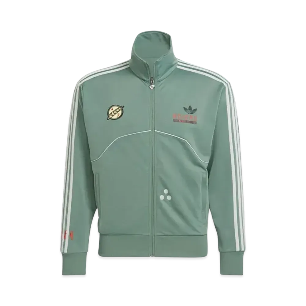 ADIDAS BOBA FETT FIREBIRD TRACK JACKET "Trace Green"
