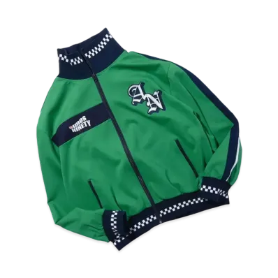 9090 x atmos pink Track Jacket "Green"