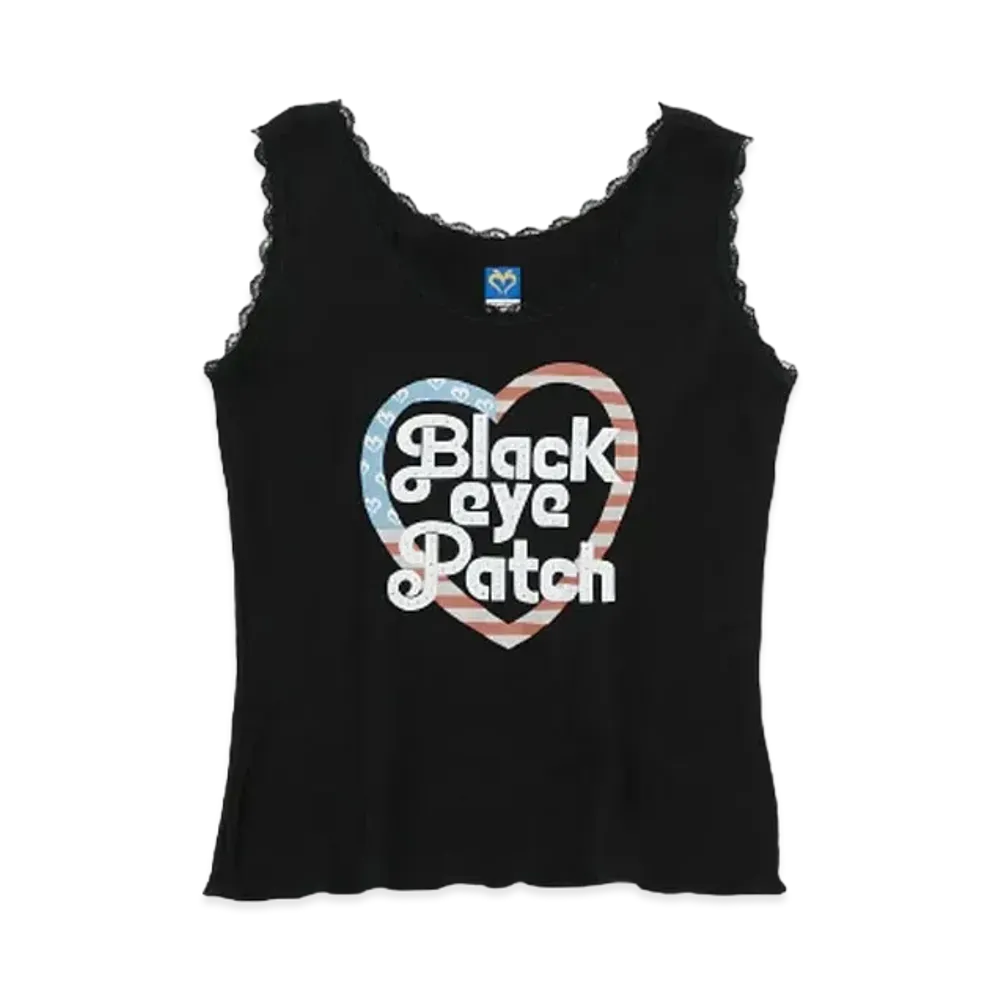 Black Eye Patch x MOUSSY Lace Tank Top 