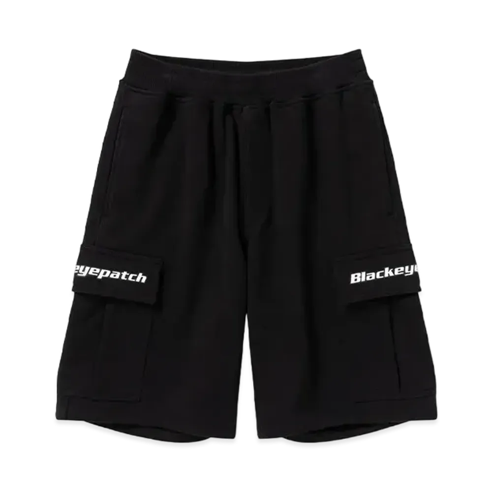 BlackEyePatch Tactical Logo Cargo Sweat Shorts "Black"