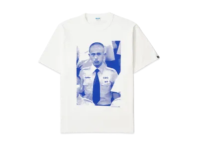SAPEur x MASATOSHI HAMADA Young CEO S/S T-Shirt "White"