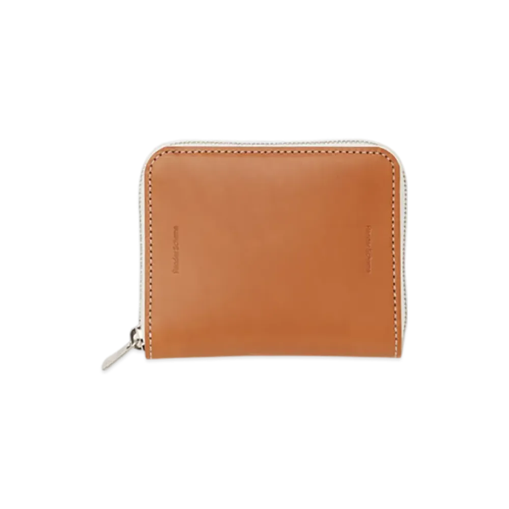 Hender Scheme Square Zip Purse "Tan"