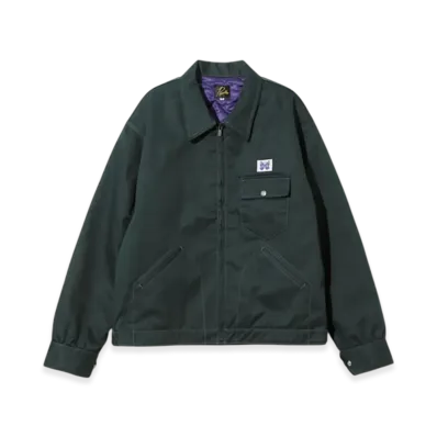 NEEDLES Work Jacket - PE/C Twill "Green"