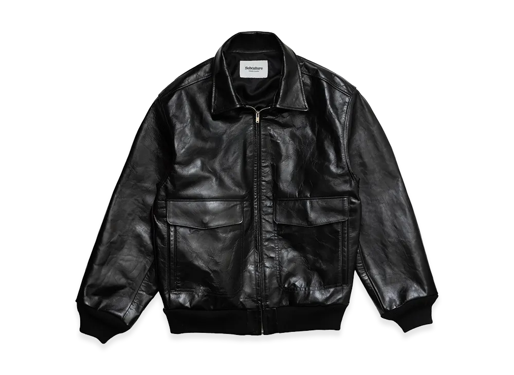 SubCulture S-2 Horsehide Jacket "Black"