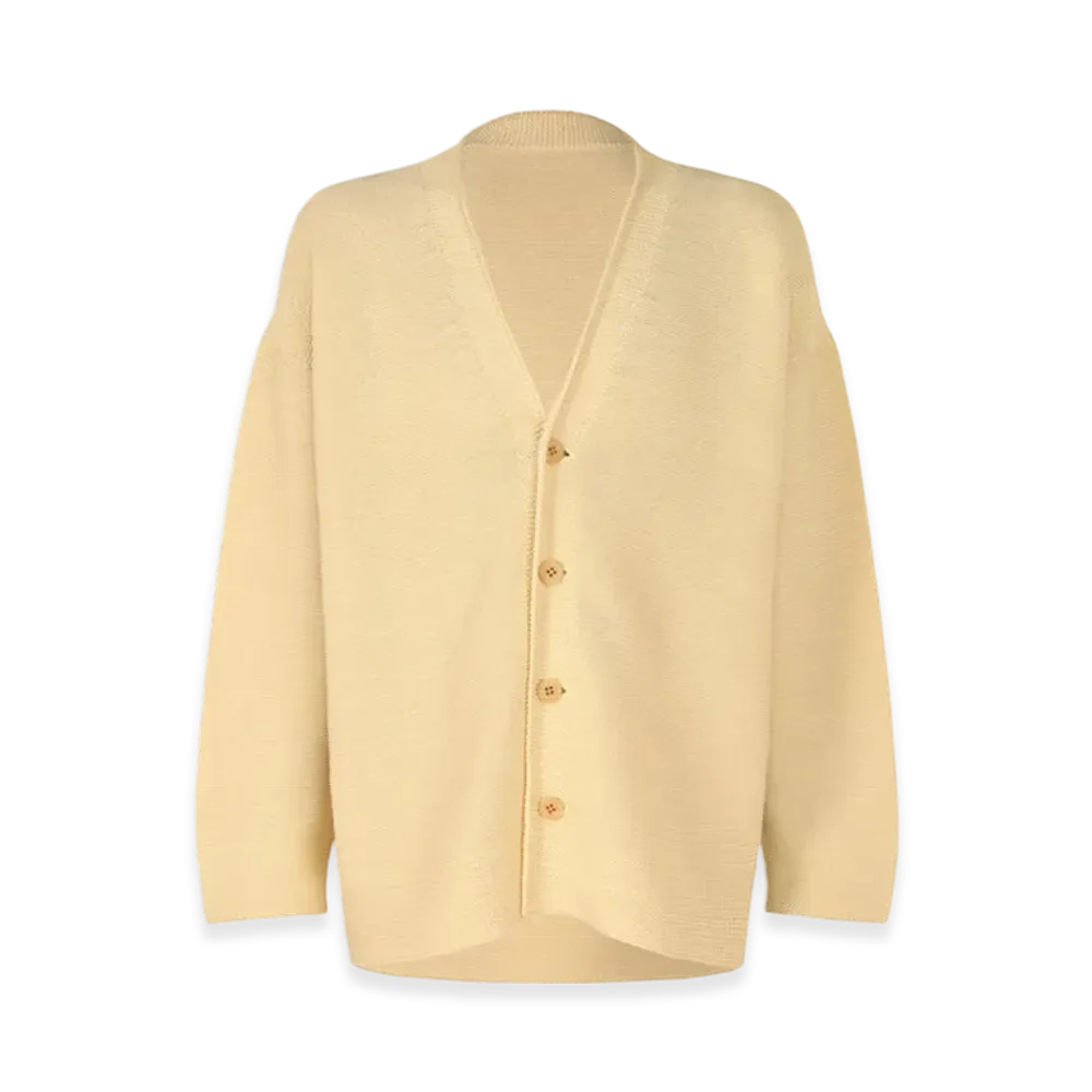 IM MEN Seamless Washi Knit "Ivory"