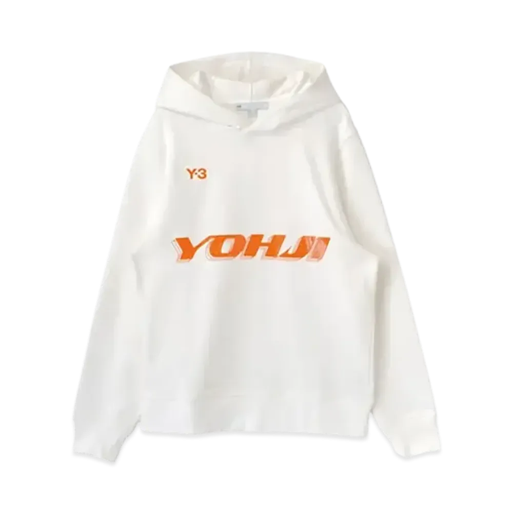 Y-3 U Graphic Hoodie "Core White"