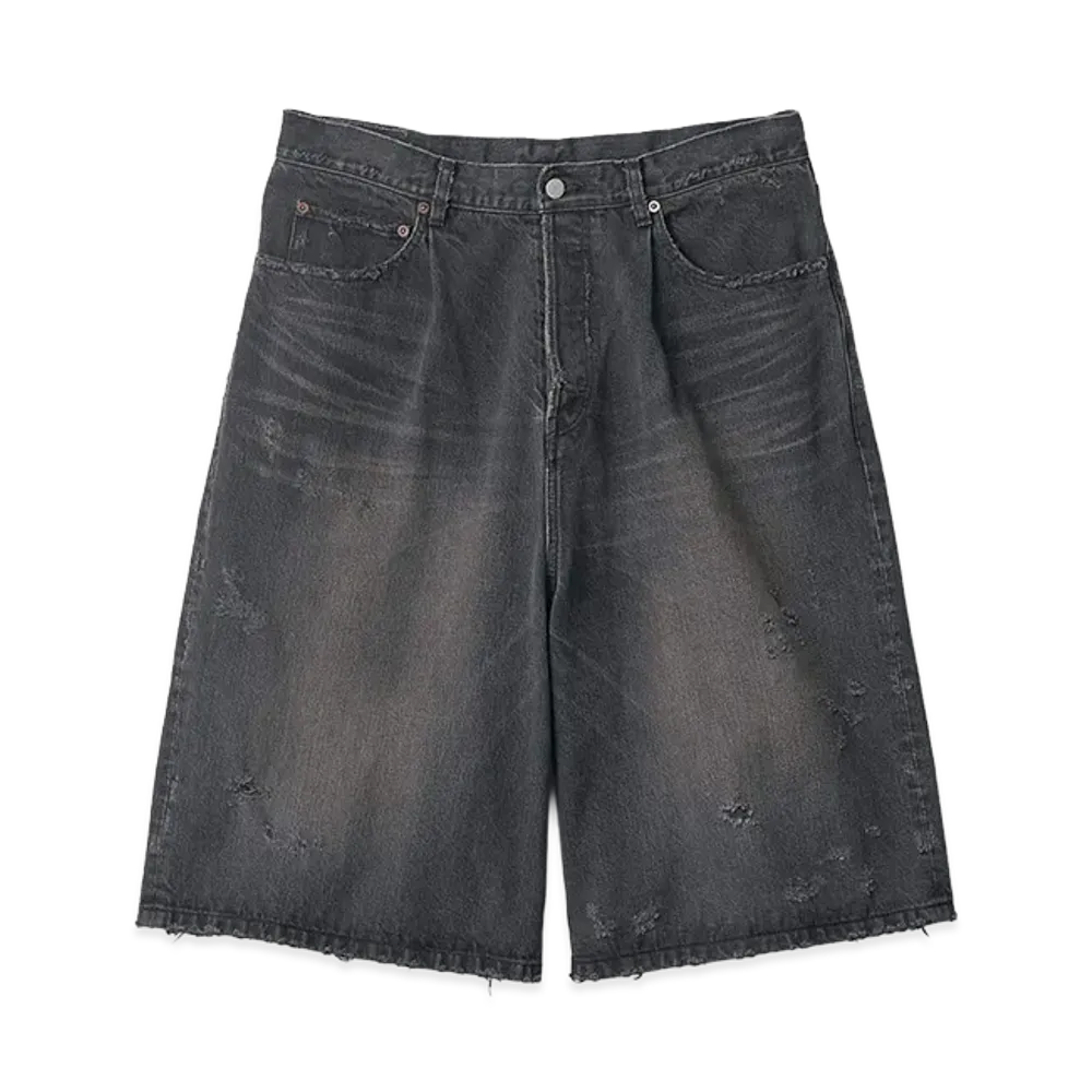 ssstein Baggy Denim Shorts "Black"