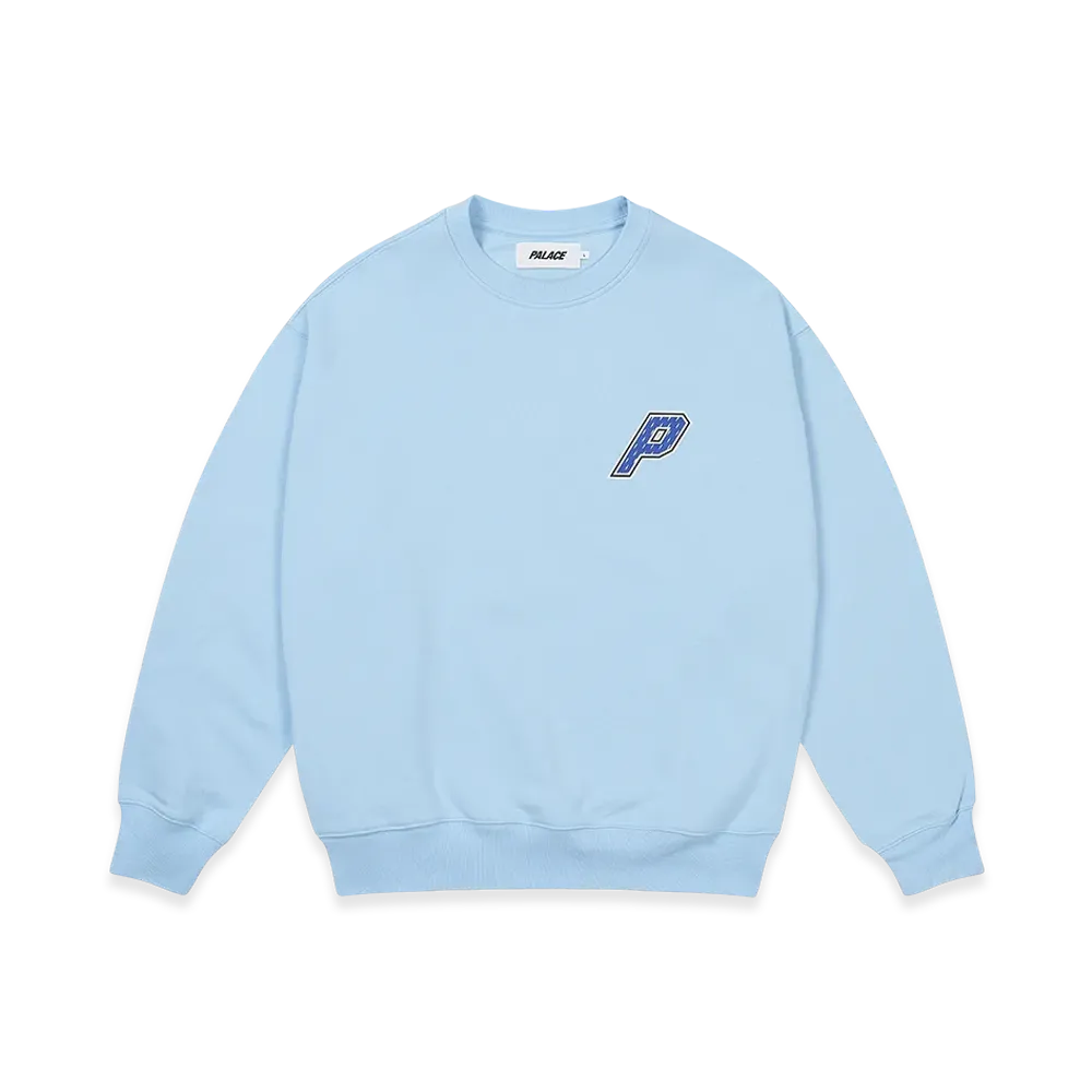 PALACE Collegiate P3 Crew "Skyline Blue"
