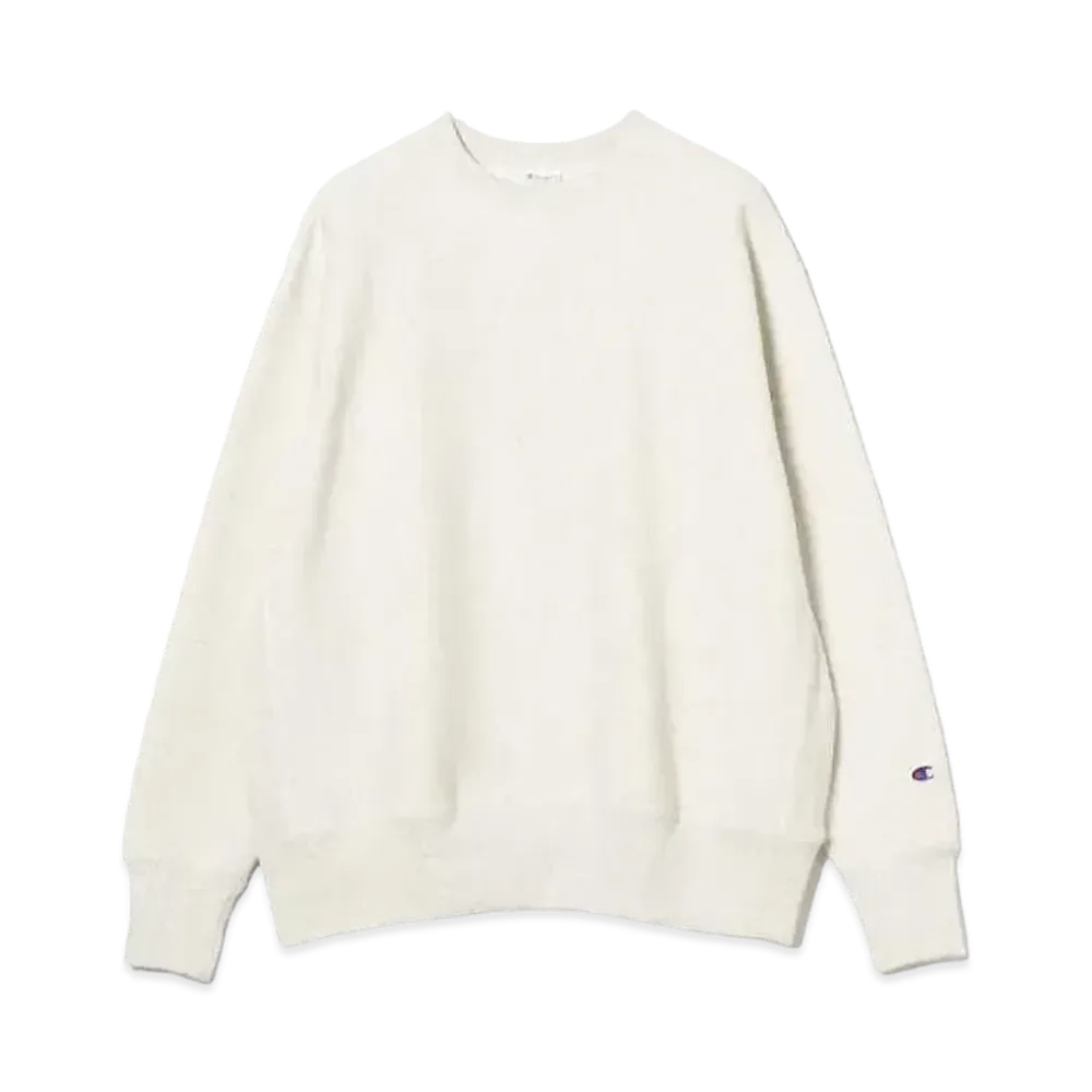 BEAMS x Champion x MIN-NANO Crew Neck Sweatshirts "Oatmeal"
